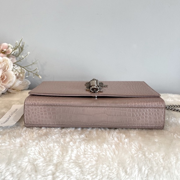 YSL Saint Laurent Medium Kate Tassel Nude Pink Bag - Picture 4 of 13